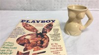 ‘76 Playboy Issue & Ceramic Women’s Body Mug