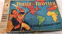 Vintage Pirate & Traveler Board Game