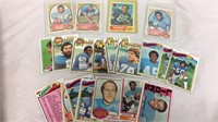 Assorted Detroit Lions Football Cards