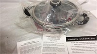 Cook’s Essentials Stainless Non Stick Cookware 9