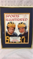 Vintage Framed Issue of Sports Illustrated (no