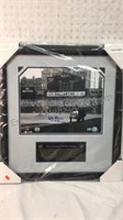Don Larsen's Perfect Game Autographed Framed Art