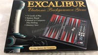 Excalibur Electronic Backgammon Game - NIB