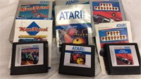 3 Atari 5200 Game Cartridges- Pac Man, Moon