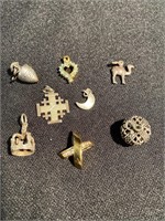 Pendants or charms marked 925 silver