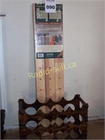 Hang Tough Pine Storage & Wine Rack