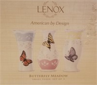 Lennox Butterfly Meadow Small Vase Set