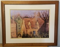 Framed & Matted Print (No Glass)