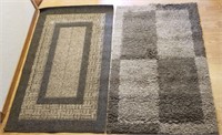 Two Rugs Each Approx 30" x 48"