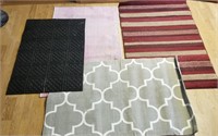 Four Misc Rugs