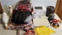 Fabrics, Toaster, Scale, Misc Decor & Collectible