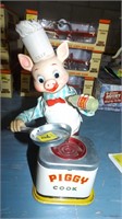 Battery operated piggy cook