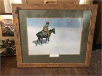 Frederic Remington The Scout; Friends or Enemies