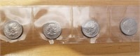 (4) Susan B. Anthony $1 Coin
