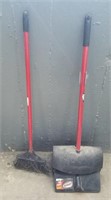 Libman broom and dust pan
