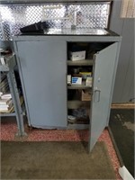 Steel 2 door storage cabinet
