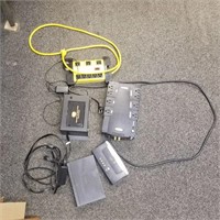 Lot of various power banks and other electronic