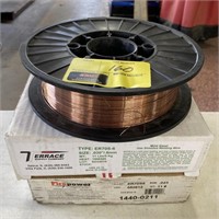 Lot of 3 spools of welding wire