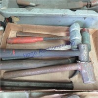 Hammers--aluminum, brass & brass punch