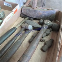 Ball peen hammer and others