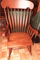 Pine rocking chair 44" tall