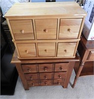 Ethan-Allen 3 drawer night stand (16 x 24) and