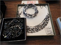 Lot of costume jewelry to include designer