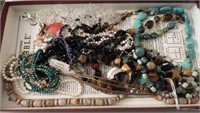 Costume jewelry lot to include Bracelets and