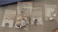 Sterling/925 lot of pendants, necklaces and
