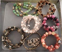 Lot of 925 and Costume jewelry Bracelets