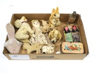Lot: Early stuffed animals including Steif's