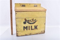Vintage Milk Box Arctic Milk