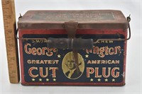 George Washington Tobacco Tin