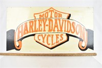 Hand Painted Harley-Davidson Sign