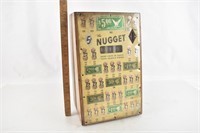 Five Cent Nugget Lottery Machine