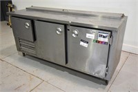 Universal Coolers 3-Door S/S Table Refrigerator