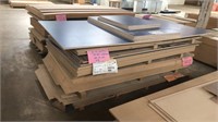 1 Stack of Particle and MDF Board,