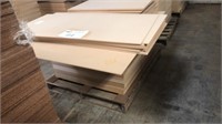 1 Stack of Miscellaneous MDF Board