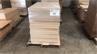 1 Stack of Miscellaneous MDF Board