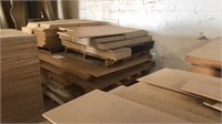 1 Stack of Particle and MDF Board,