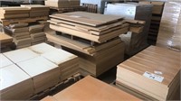 1 Stack of Various MDF Board and Particle Board,