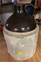 2 Gallon Crock Jug With Runny Glaze