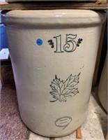 15 Gallon Western Stoneware Crock