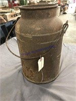 small milk bucket- has hole in it