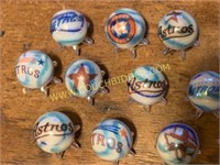 Houston Astros collectible marbles
