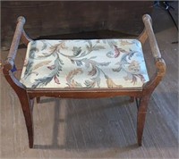 Vintage Dressing Bench