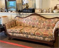 Swan Head Victorian Sofa