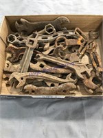 box of old wrenches