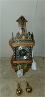 Dutch stool style wall Clock