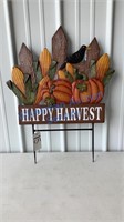 HAPPY HARVEST YARD ORNAMENT